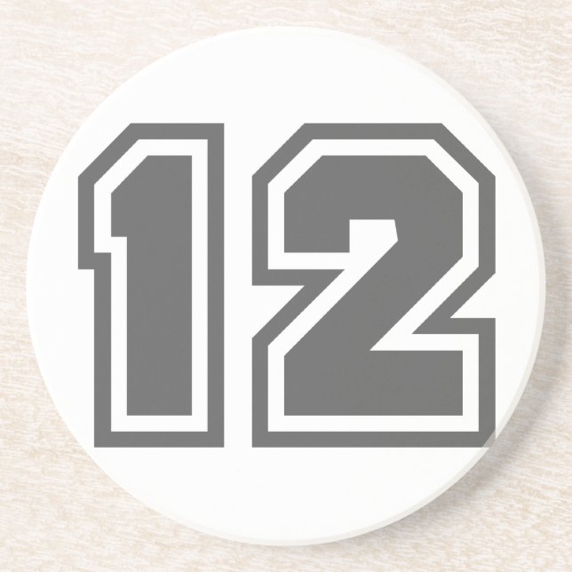 Number 12 coaster (Front)