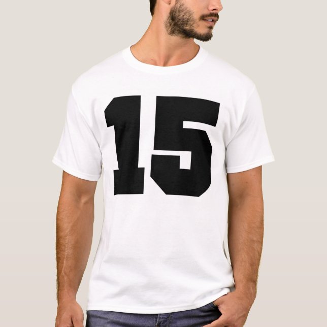 Number 15 Sport T-Shirt (Front)