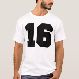 Number 16 Sport T-Shirt