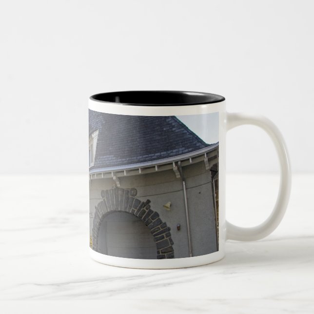 Number 19 Engine House in Washington, D.C. Two-Tone Coffee Mug (Right)