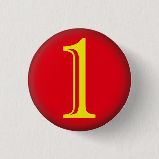 Number 1 batch (MG) 3 Cm Round Badge