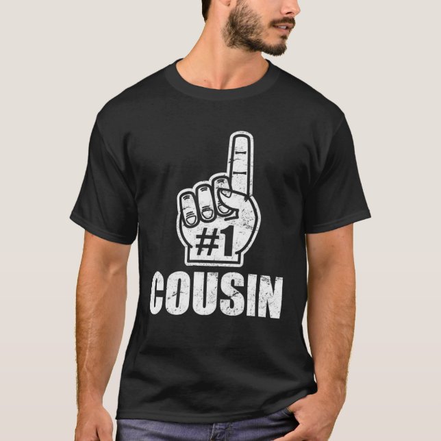 Number 1 Cousin  for Cousin T-Shirt (Front)