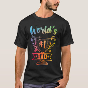 Number 1 Dad Fathers Day For Dad T-Shirt