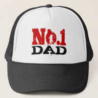 Number 1 Dad trucker hat | No. 1 Fathers Day gift