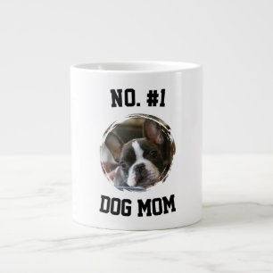 Number 1 dog Mom Mum Mother's Day Pet Lovers Large Coffee Mug