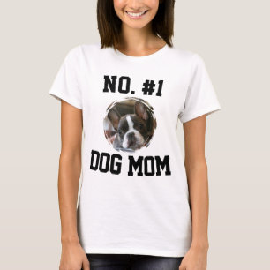 Number 1 dog Mum Mum Mother's Day Pet Lovers T-Shirt