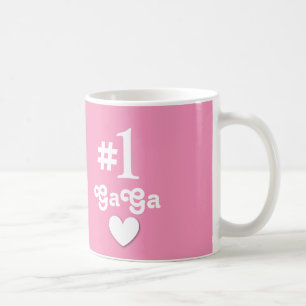 Number 1 GaGa Gift for Grandmother Coffee Mug