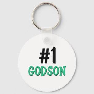 Number 1 Godson Key Ring