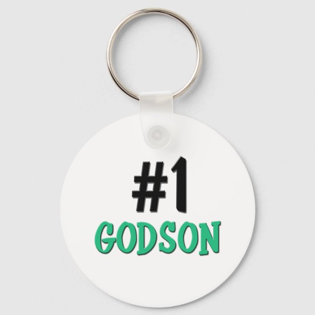 Number 1 Godson Key Ring (Front)