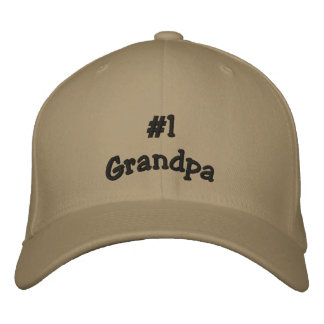 Number 1 Grandpa basball cap
