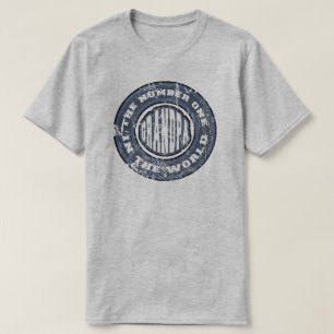 Number 1 Grandpa T-Shirt Distressed