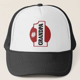 Number 1 Grandpa Trucker Hat