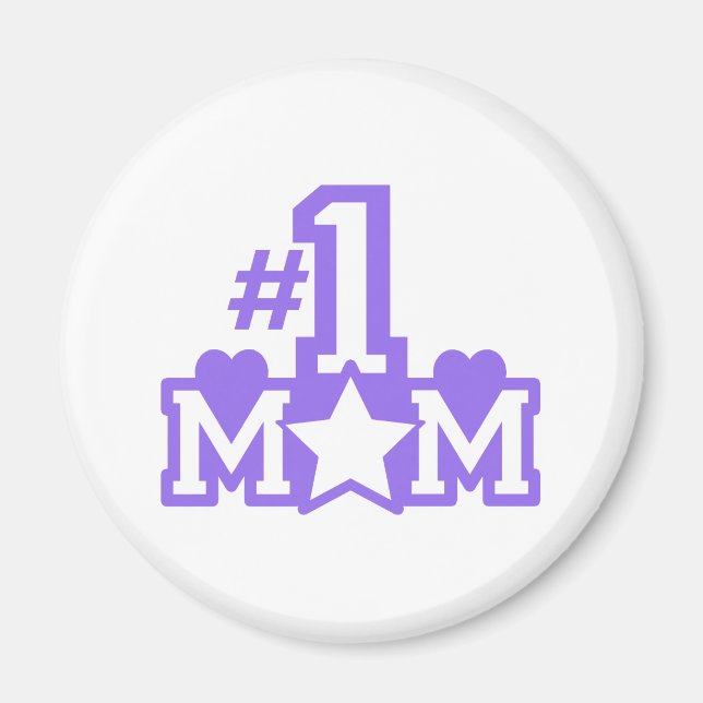 Number 1 Mum Magnet (Front)