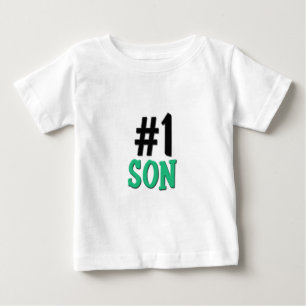 Number 1 Son Baby T-Shirt