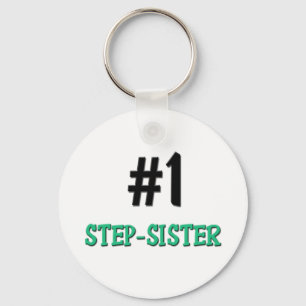Number 1 Step-Sister Key Ring