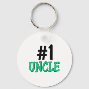 Number 1 Uncle Key Ring