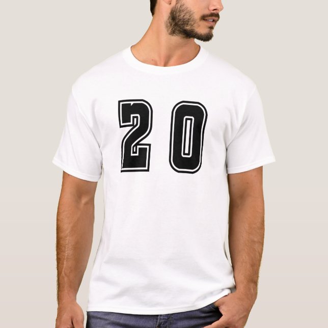 number 20 T-Shirt (Front)