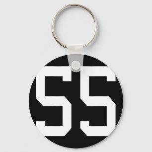 Number 22 Byck Design Soccer Training Key Ring