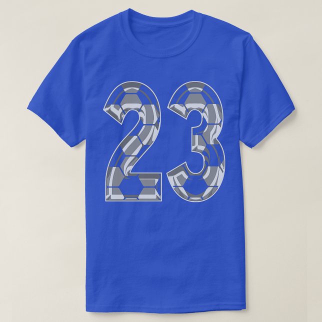 Number 23 Jersey 23 Mum Player Fan T-Shirt (Design Front)