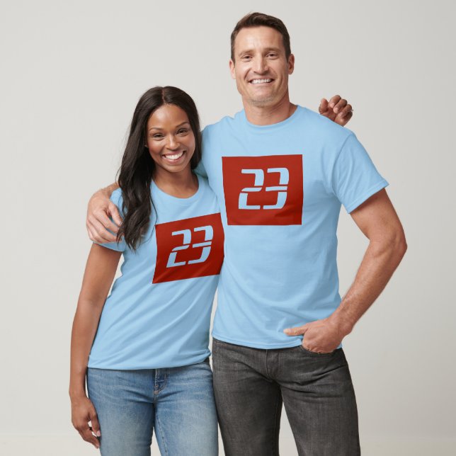 number 23 t-shirt design (Unisex)