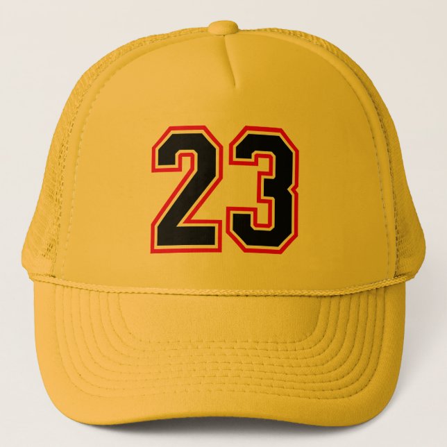 Number 23 Trucker Hat (Front)