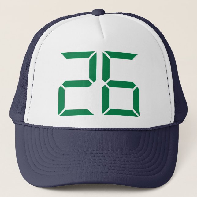 Number - 26 trucker hat (Front)
