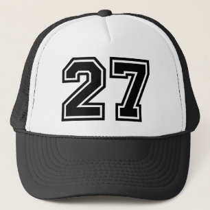 Number 27 Classic Trucker Hat