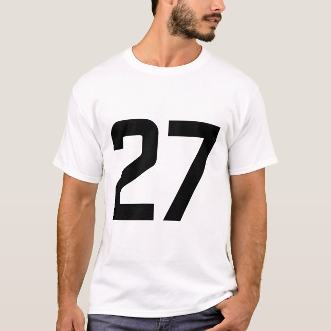 NUMBER 27 T-Shirt (Front)