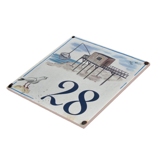 Number 28. ceramic tile (Side)