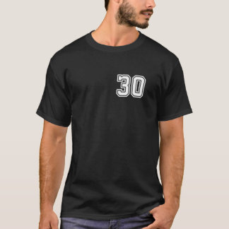 Number 30 30 Player Sports Team Men Women Kids T-Shirt
