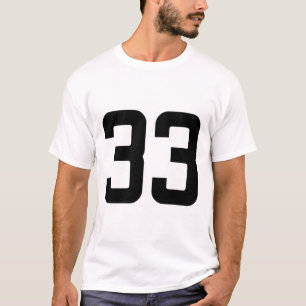 NUMBER 33 T-Shirt