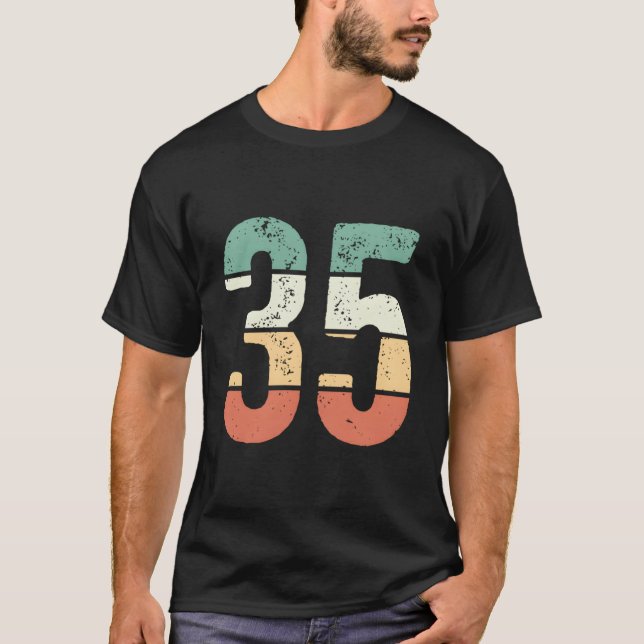 Number 35 Commemorating 35 Years Of Forever T-Shirt (Front)