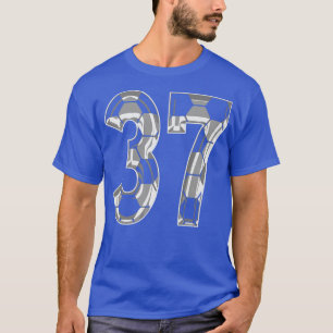 Number 37 Jersey 37 Mum Player Fan T-Shirt