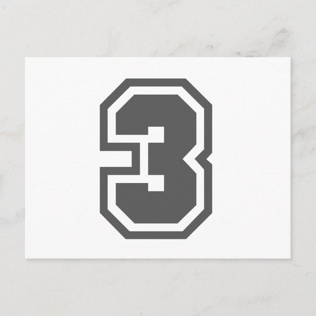 Number 3 postcard (Front)