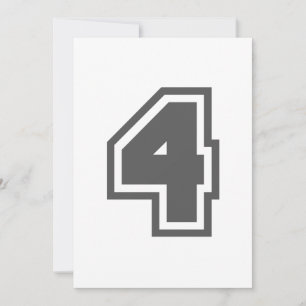 Number 4
