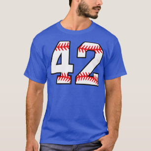 Number #42 Forty Two Baseball Lucky Favourite Jers T-Shirt