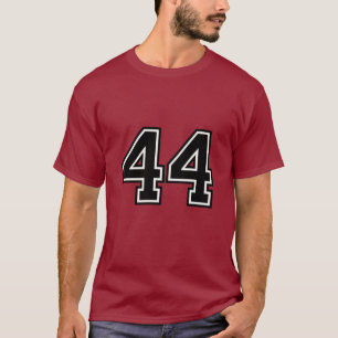Number 44 Varsity Sports Jersey 44th Birthday T-Shirt