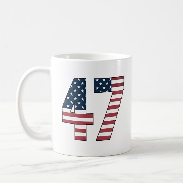 Number 47 Coffee Mug (Left)