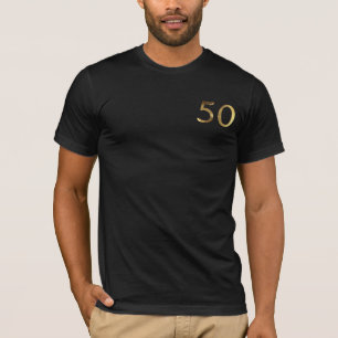 Number 50 50th Anniversary Golden Wedding T-Shirt