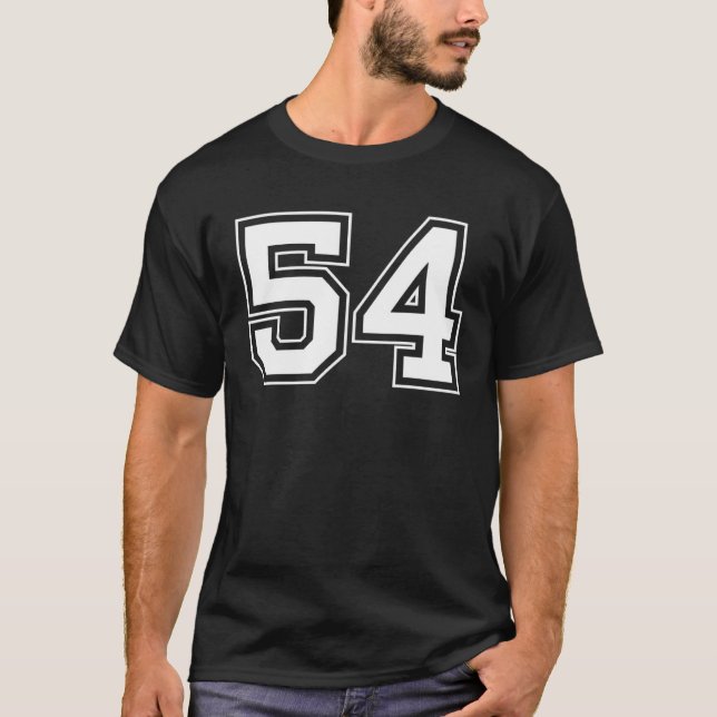 Number 54 T-Shirt (Front)