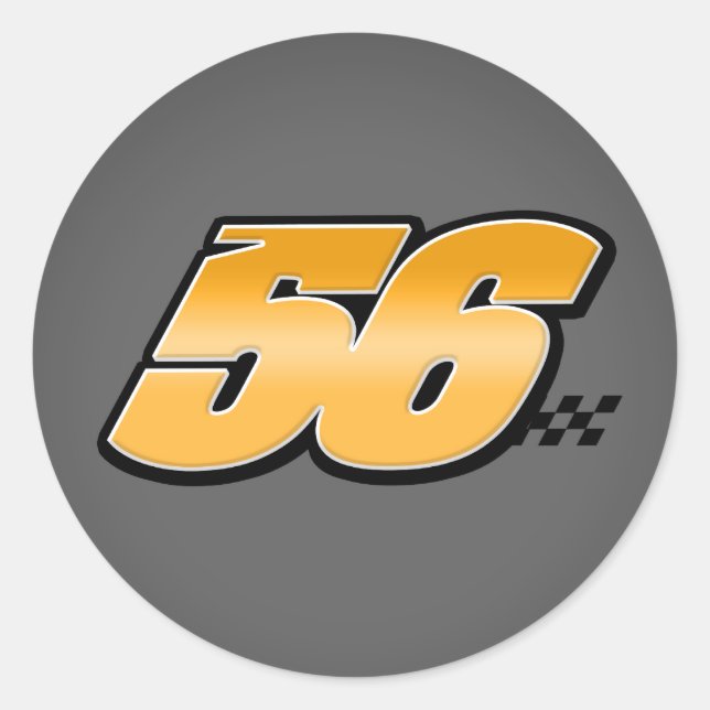 Number 56 - Sticker (Front)