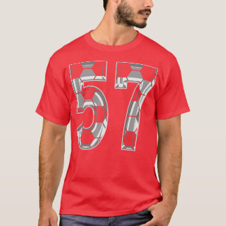Number 57 Jersey 57 Mum Player Fan T-Shirt
