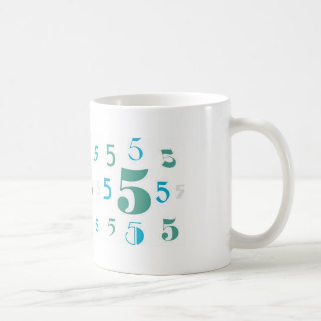 Number 5 mug (Right)