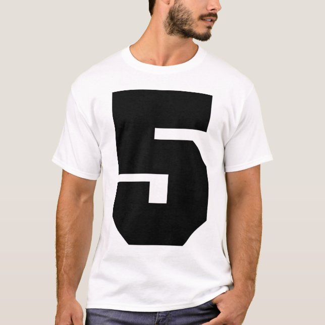 Number 5 Sport T-Shirt (Front)