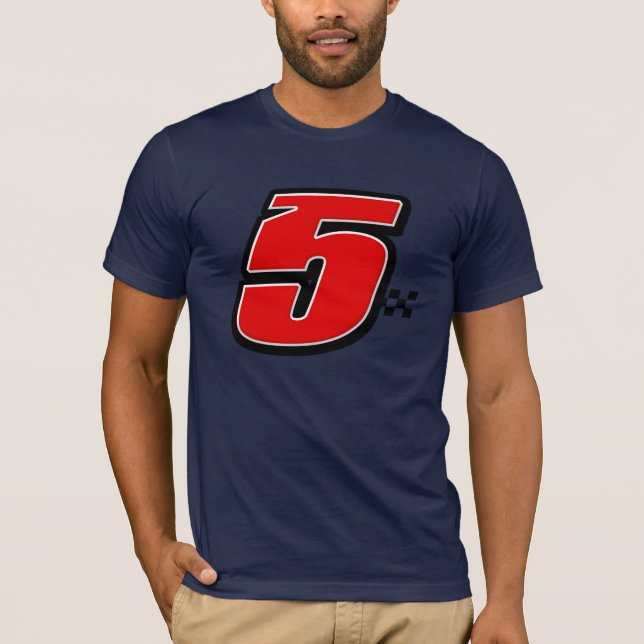 Number 5 T-Shirt (Front)