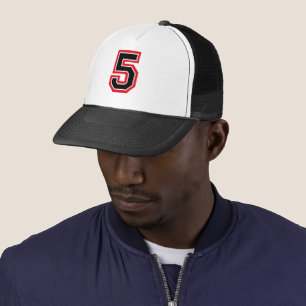 Number "5" trucker hat