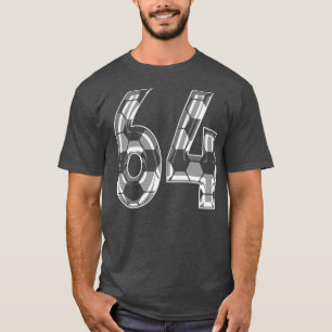 Number 64 Jersey 64 Mum Player Fan 1 T-Shirt