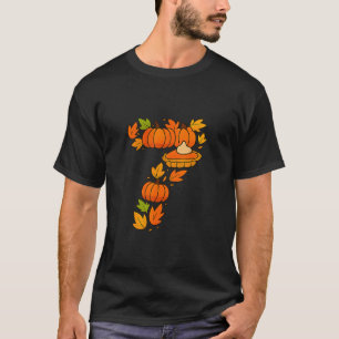 Number 67 Costume Six Seven 6 7 Meme Thanksgiving T-Shirt