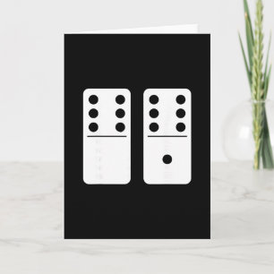 Number 67 Domino Funny Six Seven Meme 6 And 7 Gen Card