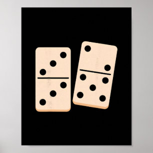 Number 67 Domino Funny Six Seven Meme 6 And 7 Gen  Poster